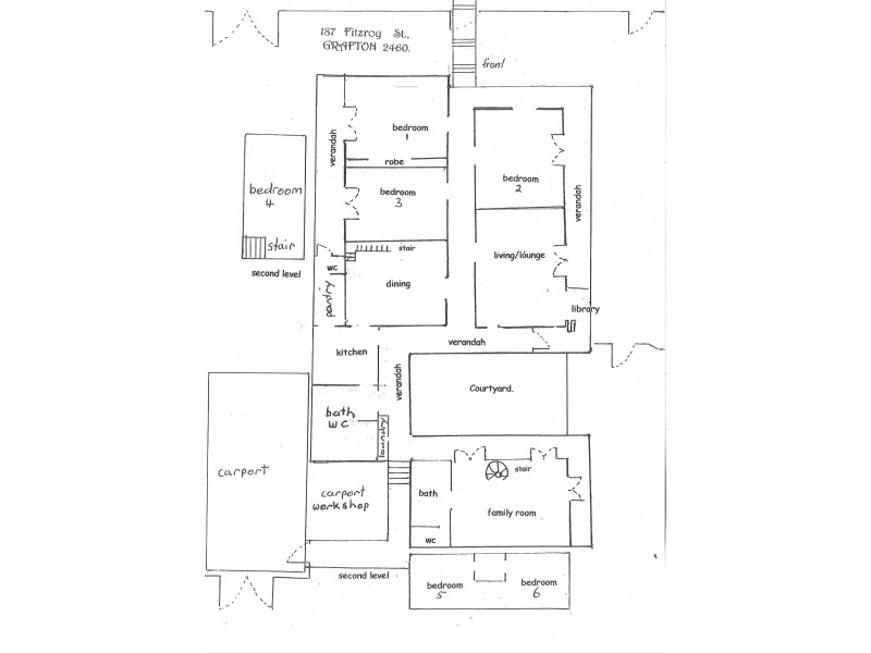 187 FITZROY STREET, Grafton NSW 2460 Floorplan