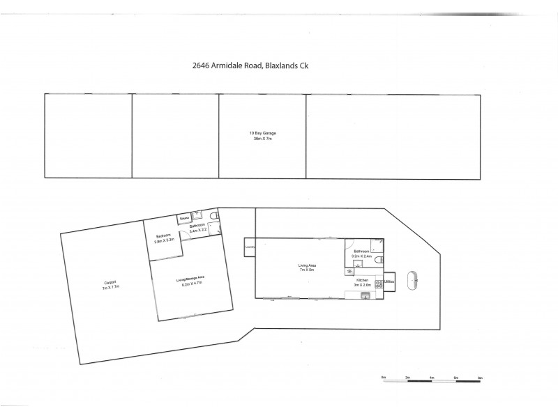 2646 ARMIDALE ROAD, Blaxlands Creek NSW 2460 Floorplan