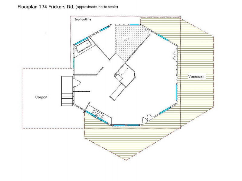 174 Frickers Road, Nymboida NSW 2460 Floorplan