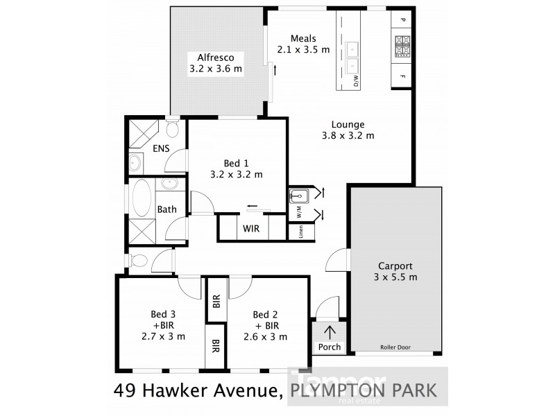 49 Hawker Avenue, Plympton Park SA 5038 Floorplan