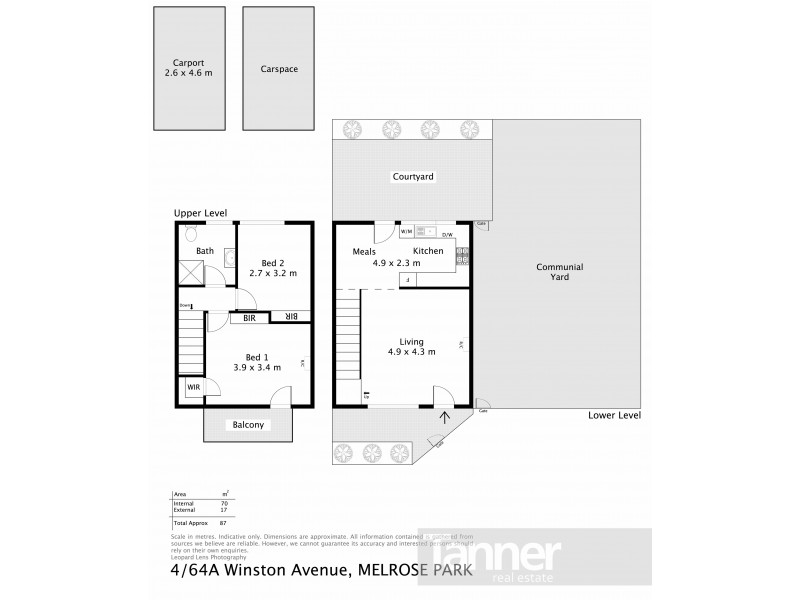 4/64A Winston Avenue, Melrose Park SA 5039 Floorplan