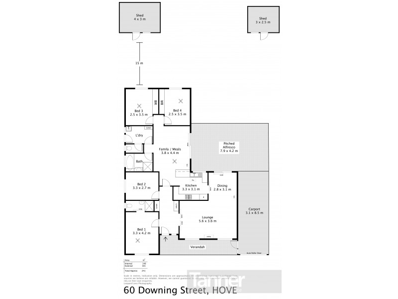 60 Downing Street, Hove SA 5048 Floorplan