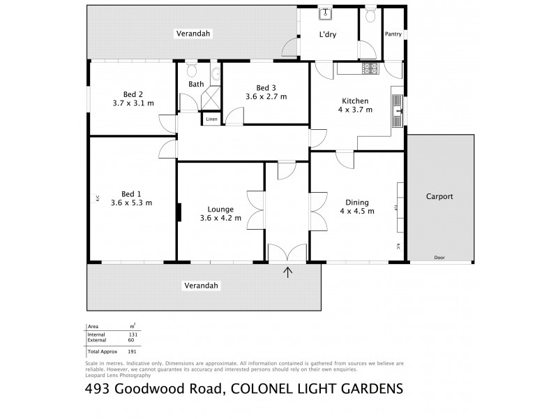 493 Goodwood Road, Colonel Light Gardens SA 5041 Floorplan