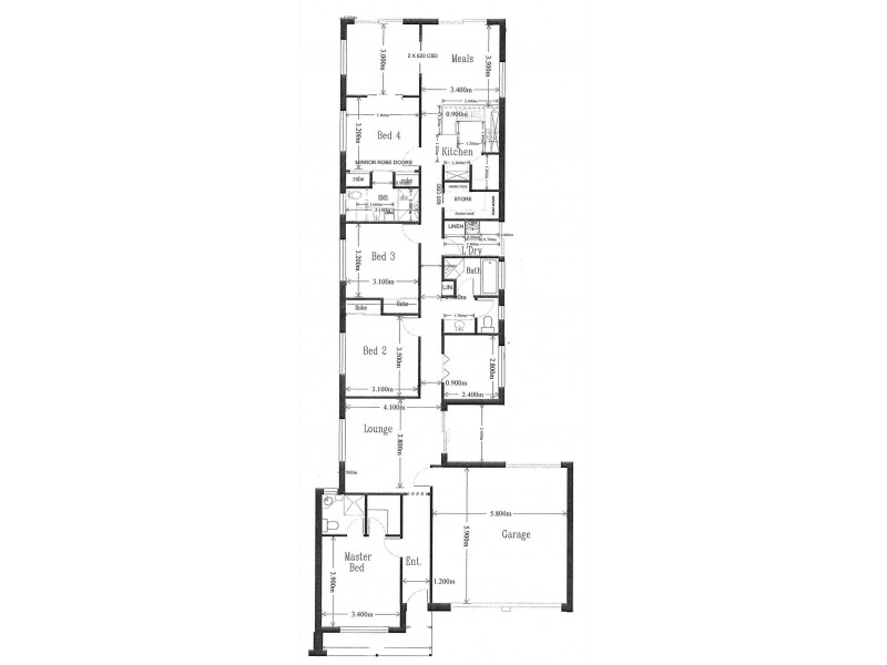 9 Scott Ave, Clovelly Park SA 5042 Floorplan