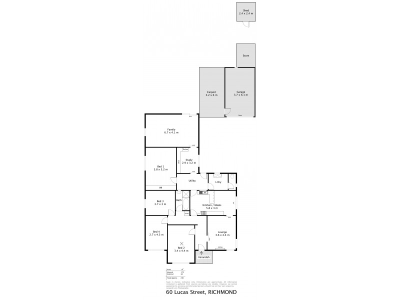 60 Lucas Street, Richmond SA 5033 Floorplan