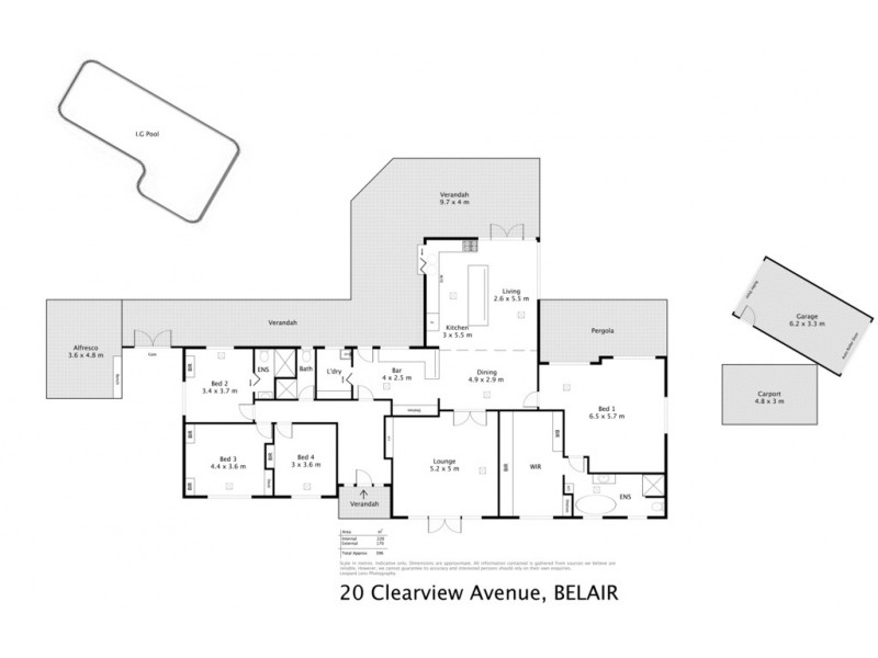 20 Clearview Ave, Belair SA 5052 Floorplan