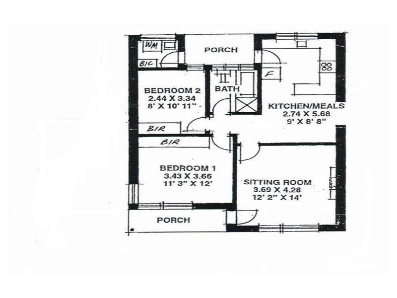 4/10 Giles Ave, Glenelg SA 5045 Floorplan