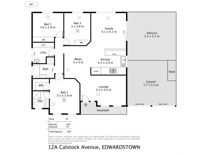 12A Calstock Avenue, Edwardstown SA 5039 Floorplan
