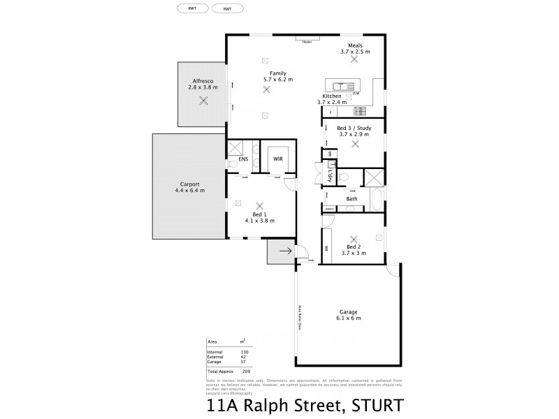 11A Ralph Street, Sturt SA 5047 Floorplan