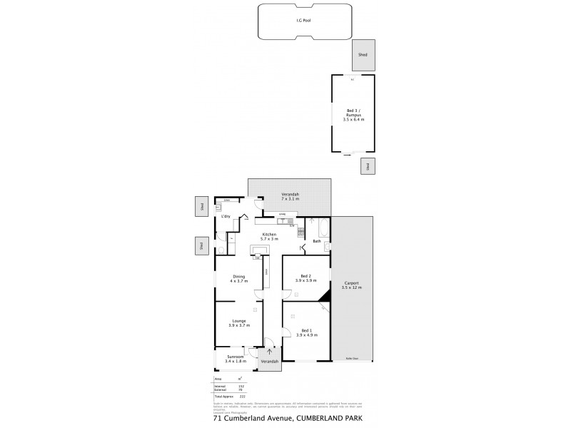 71 Cumberland Ave, Cumberland Park SA 5041