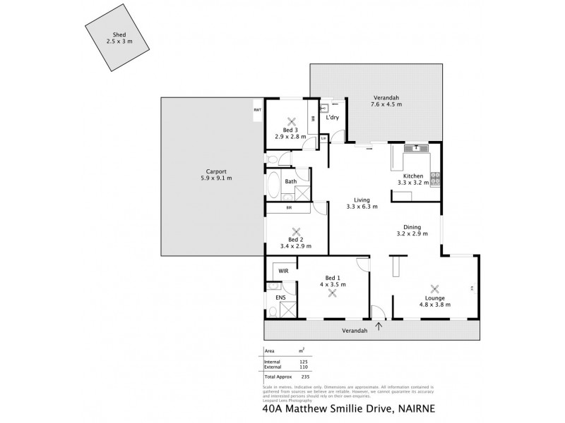 40A Matthew Smillie Drive, Nairne SA 5252 Floorplan