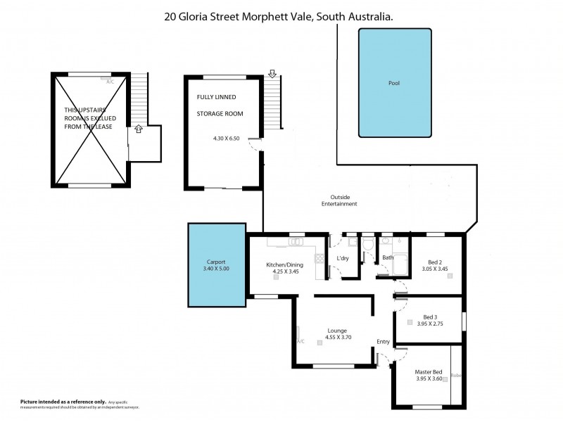20 Gloria Street, Morphett Vale SA 5162 Floorplan