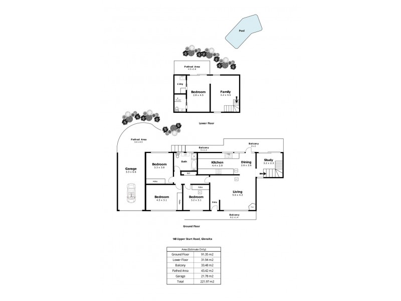 148 Upper Sturt Road, Glenalta SA 5052 Floorplan