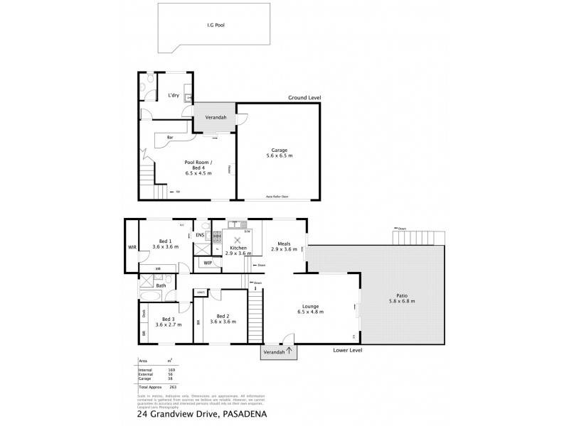 24 Grandview Drive, Pasadena SA 5042 Floorplan