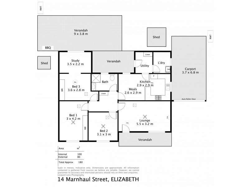 14 Marnhull Street, Elizabeth Grove SA 5112 Floorplan
