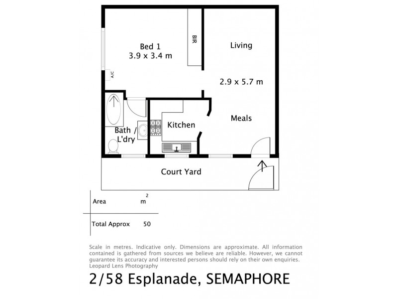 2/58 Esplanade, Semaphore SA 5019 Floorplan
