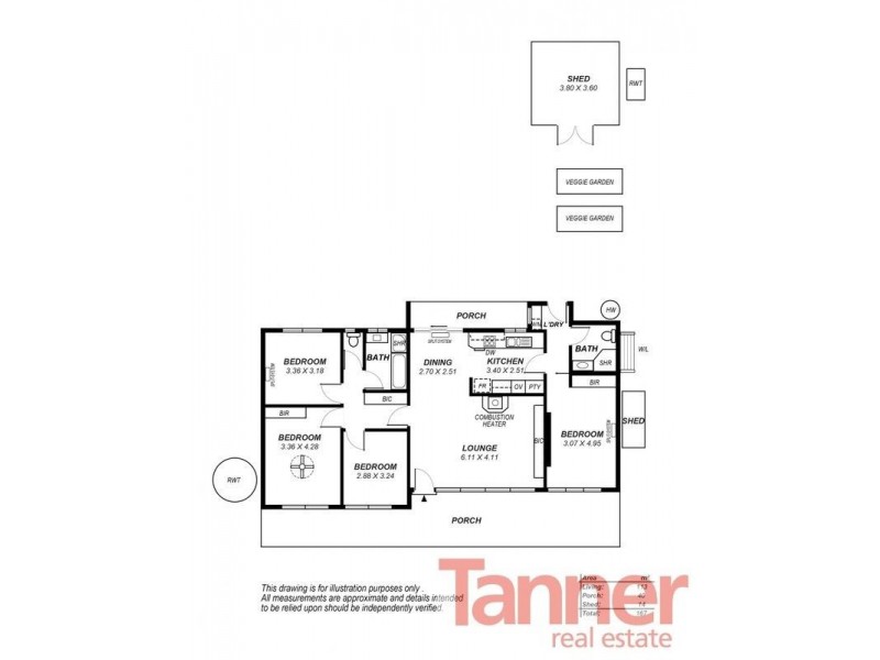 18 Sherwood Drive, Redwood Park SA 5097 Floorplan