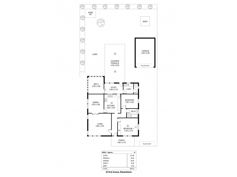 20 Oval Avenue, Edwardstown SA 5039 Floorplan
