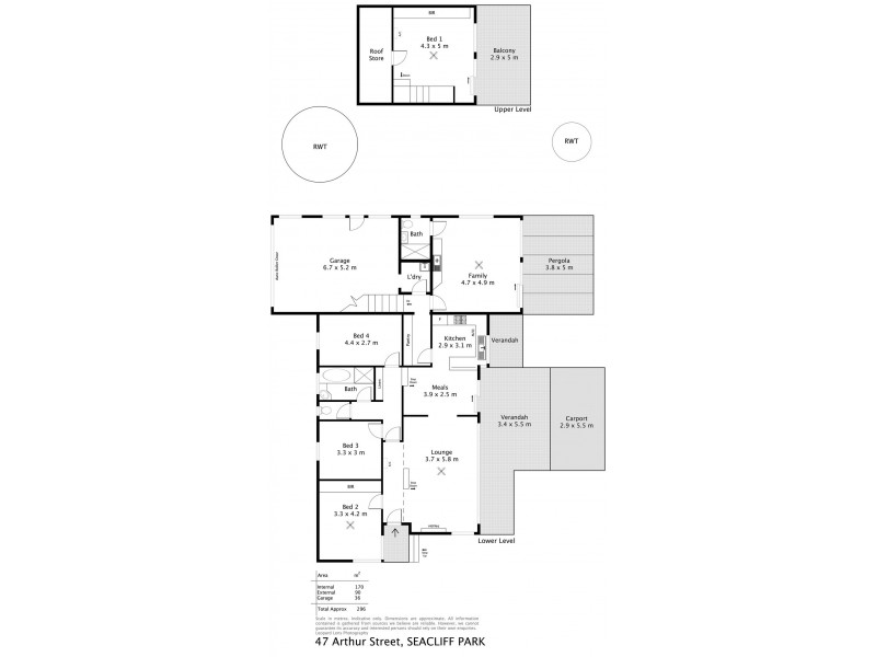 47 Arthur Street, Seacliff Park SA 5049 Floorplan