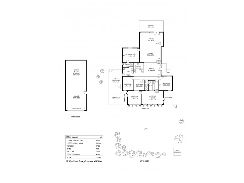 10 Wyndham Drive, Coromandel Valley SA 5051 Floorplan