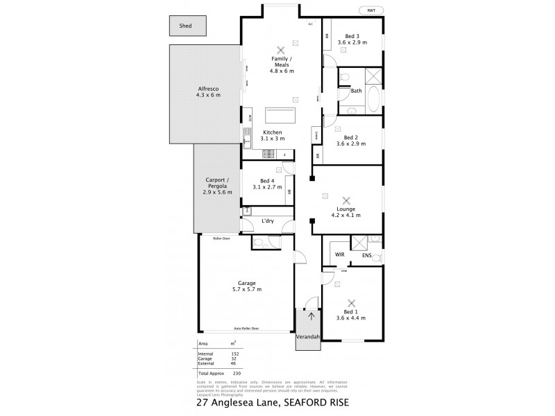 27 Anglesea Lane, Seaford Rise SA 5169 Floorplan