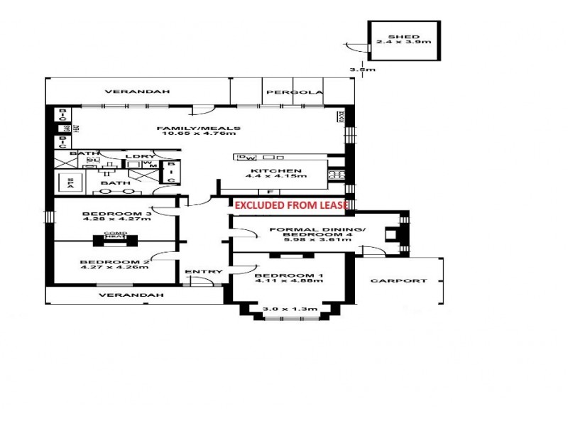 118 Young Street, Parkside SA 5063 Floorplan