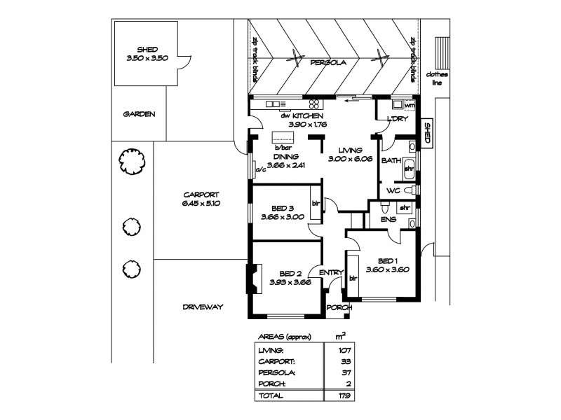 16 St Clements St, Blair Athol SA 5084 Floorplan