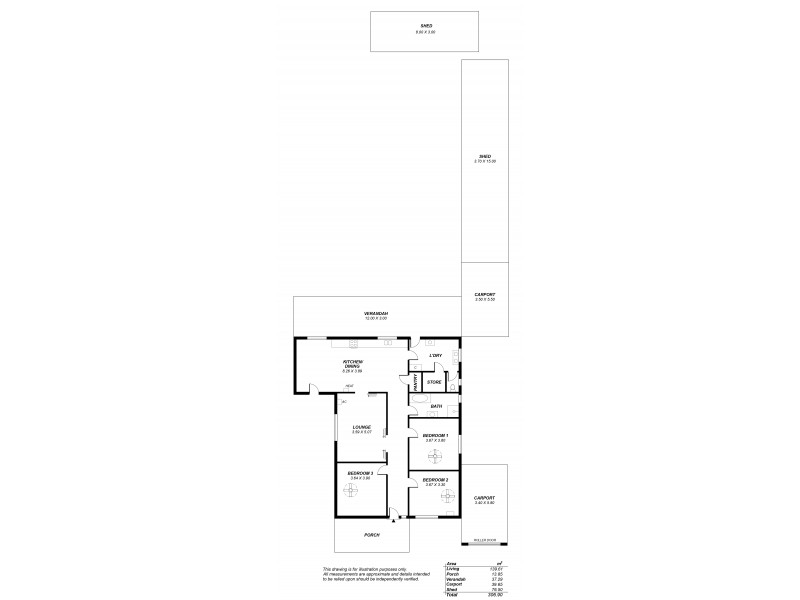 10 Claire Street, Lower Mitcham SA 5062 Floorplan