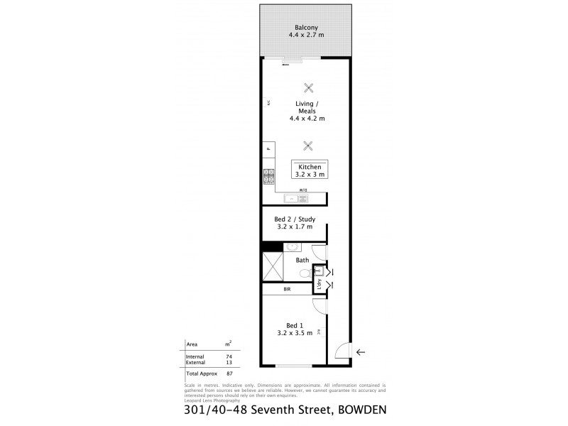 301/40-48 Seventh Street, Bowden SA 5007 Floorplan