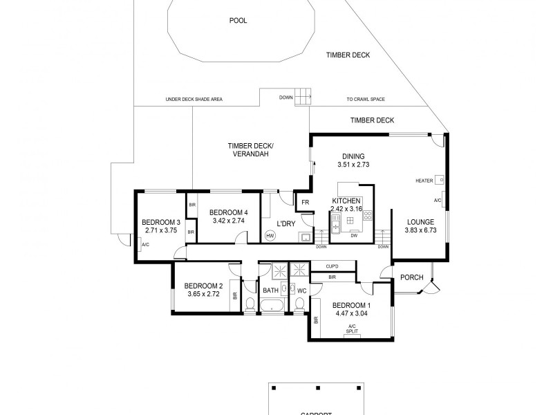 17 Ellis Avenue, Eden Hills SA 5050 Floorplan