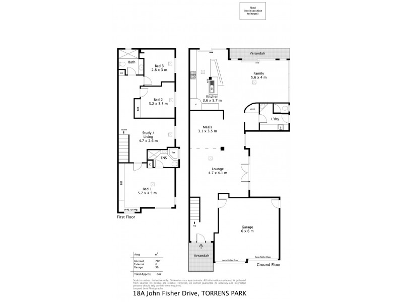 18A John Fisher Drive, Torrens Park SA 5062 Floorplan