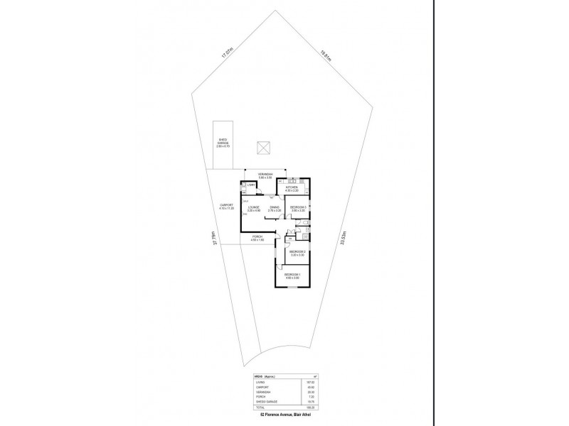 52 Florence Ave, Blair Athol SA 5084 Floorplan
