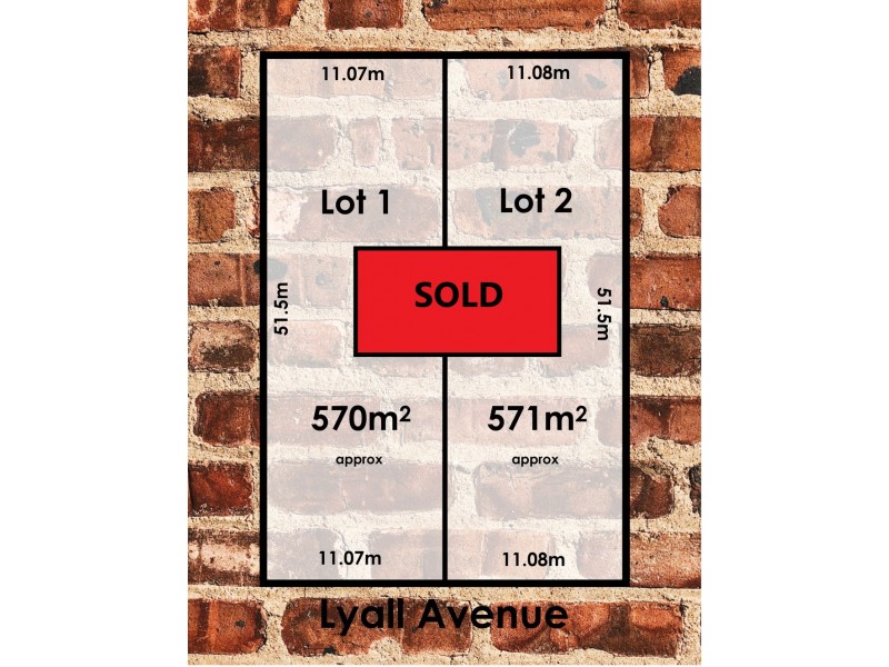 Lots 1 and 2, 1 Lyall Avenue, Panorama SA 5041