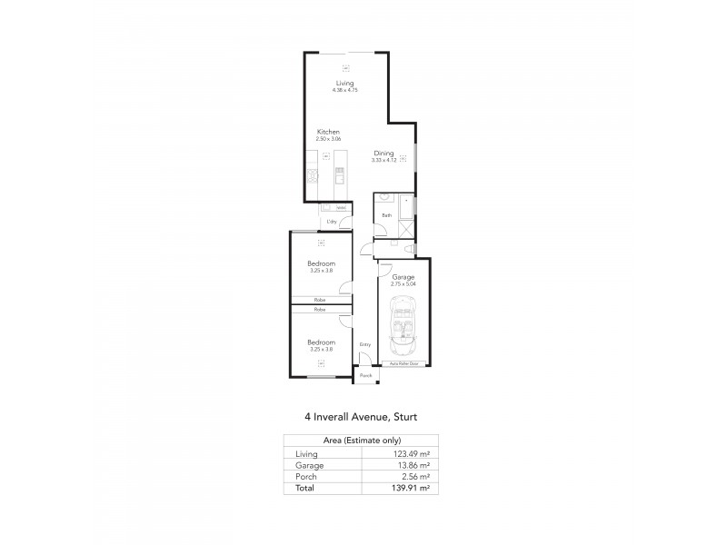 4 Inverell Avenue, Sturt SA 5047 Floorplan