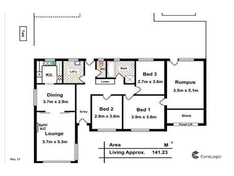 7 Lyall Avenue, Panorama SA 5041 Floorplan