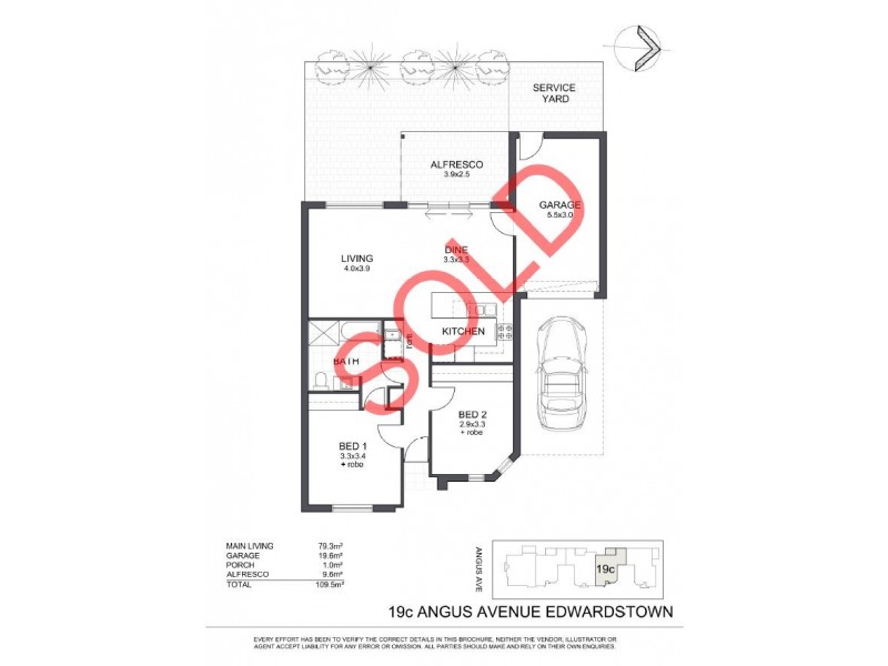 19A Angus Avenue, Edwardstown SA 5039 Floorplan