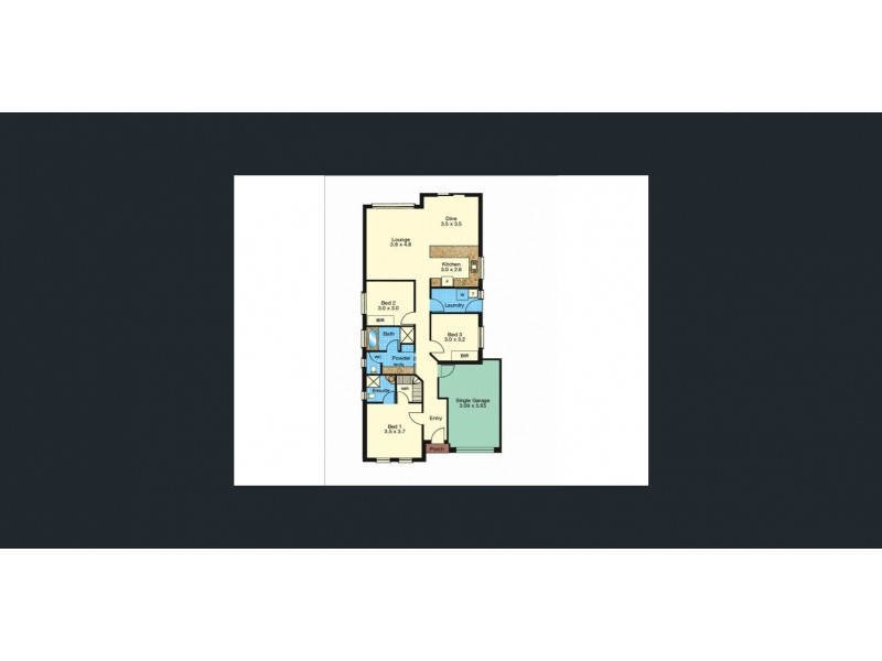 9 Yellow Gum Avenue, Athol Park SA 5012 Floorplan