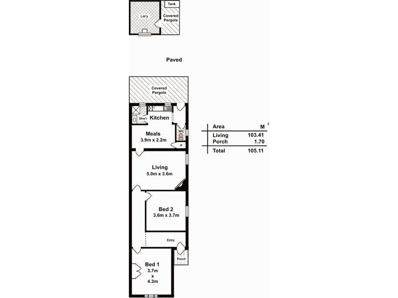 54B Victoria Street, Forestville SA 5035 Floorplan