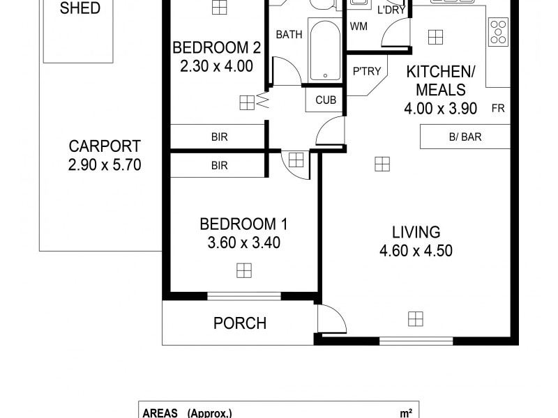2/14 Katherine Street, Fullarton SA 5063 Floorplan