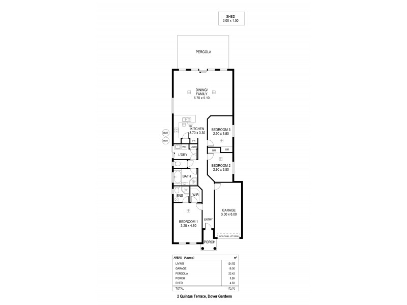 2 Quintus Terrace, Dover Gardens SA 5048 Floorplan