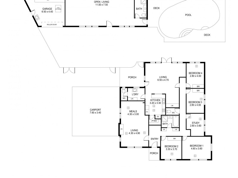 9 Holme Avenue, Lower Mitcham SA 5062 Floorplan