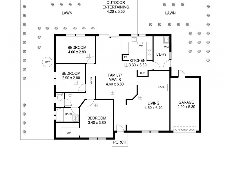 36B Winston Avenue, Clarence Gardens SA 5039 Floorplan