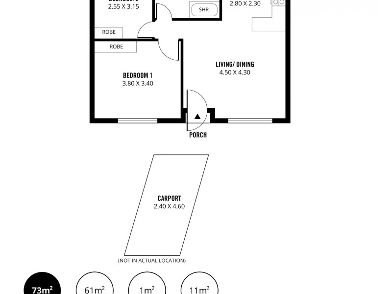 1/26 Broughton Avenue, Kurralta Park SA 5037 Floorplan