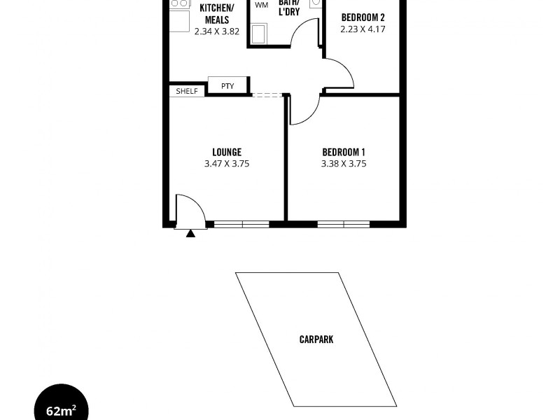 18/85 Windsor Grove, Klemzig SA 5087 Floorplan