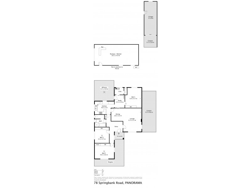 78 Springbank Road, Panorama SA 5041 Floorplan
