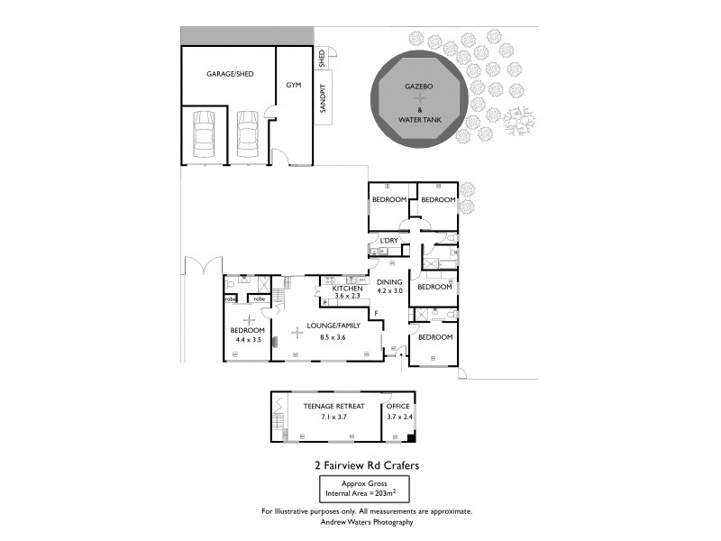2 Fairview Road, Crafers SA 5152 Floorplan