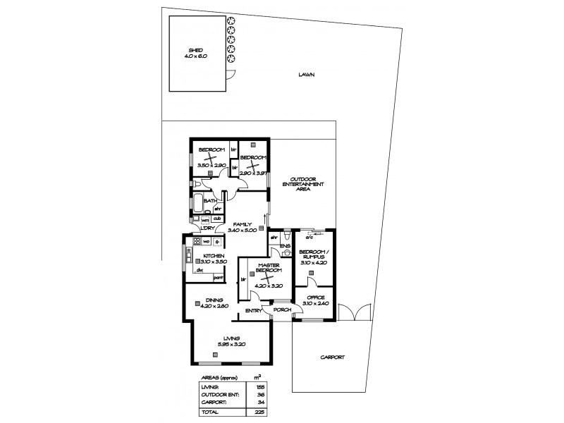 6 Melinda Crescent, Paradise SA 5075 Floorplan