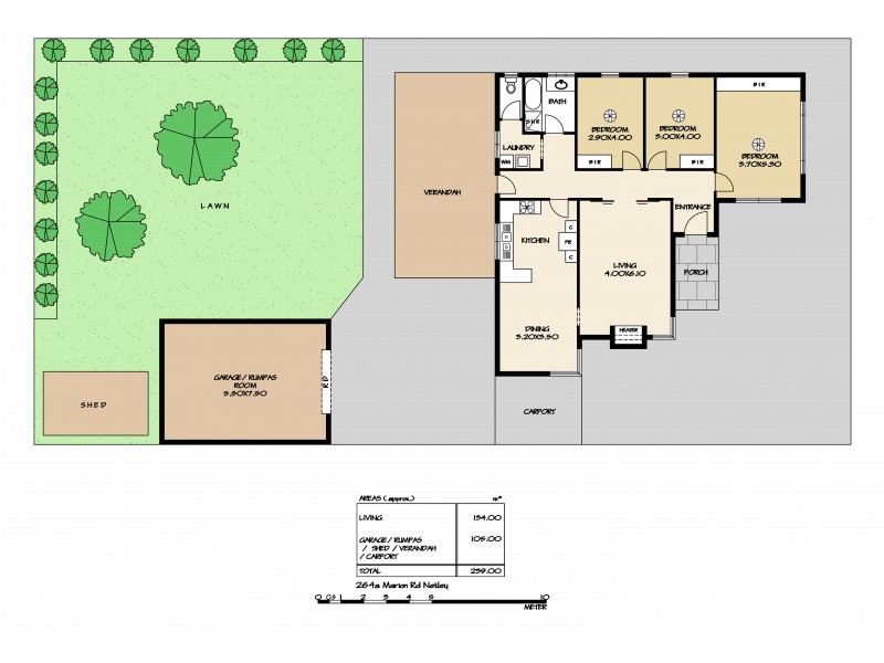 264A Marion Road, Netley SA 5037 Floorplan