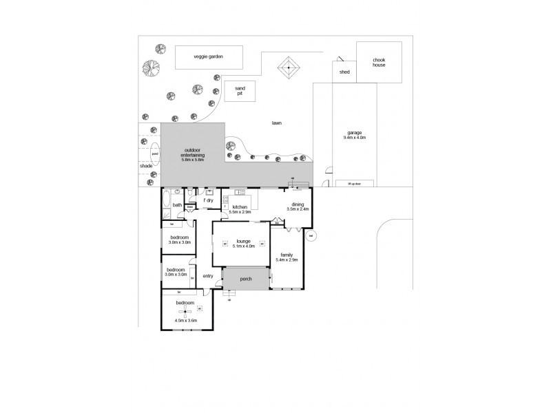 42 Roundaway Crescent, O’halloran Hill SA 5158 Floorplan