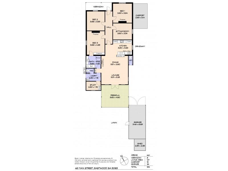 48 Main Street, Eastwood SA 5063 Floorplan